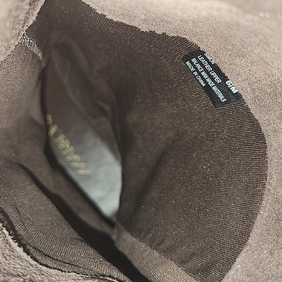 MARKON brown leather suede slouch calf high boots. Size is 6.5 M. - Picture 8 of 8